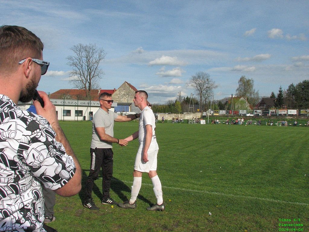 Olsza 6-3 Platerówka